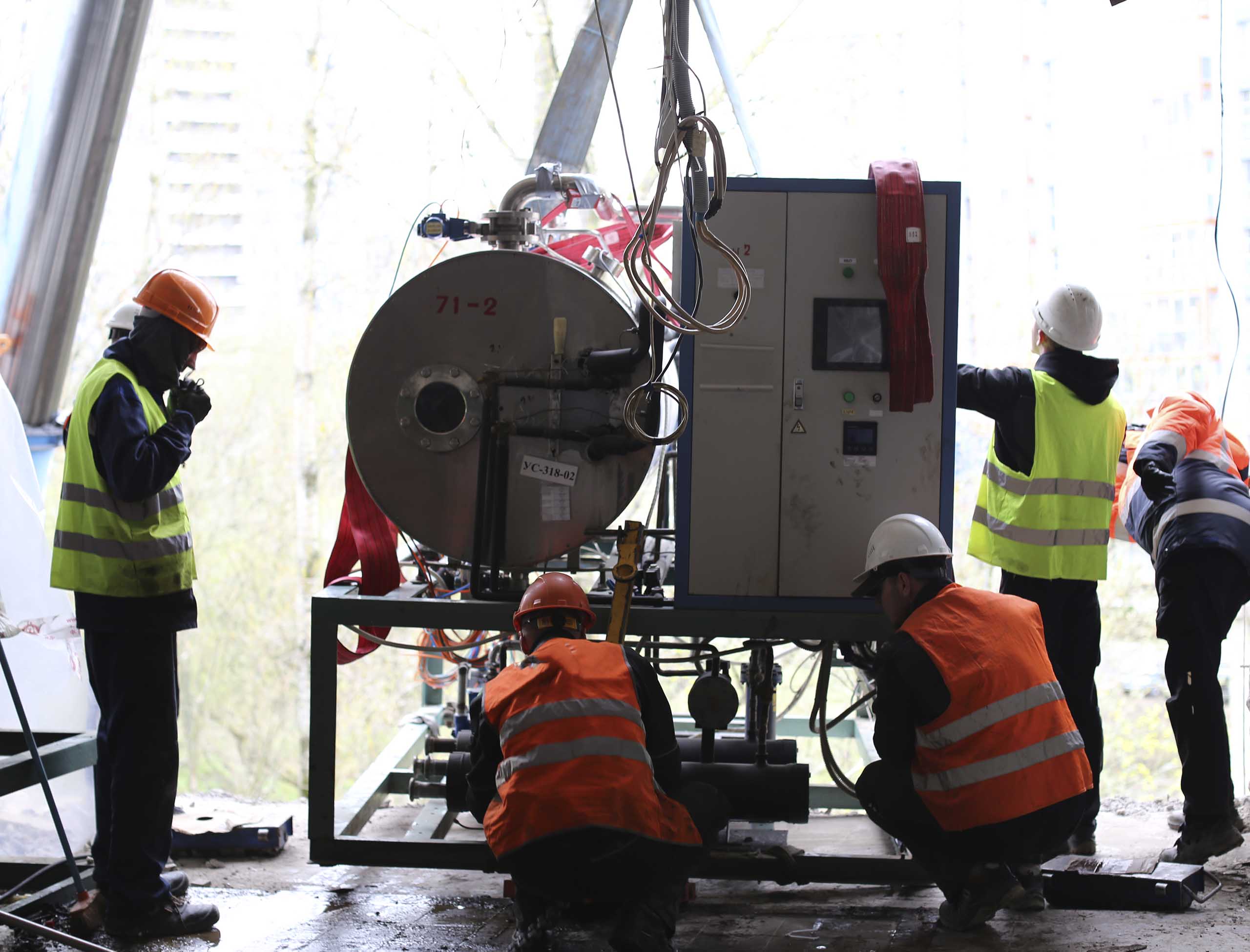 Фото Перевозка двух сублиматоров с демонтажем и установкой на новом предприятии #22