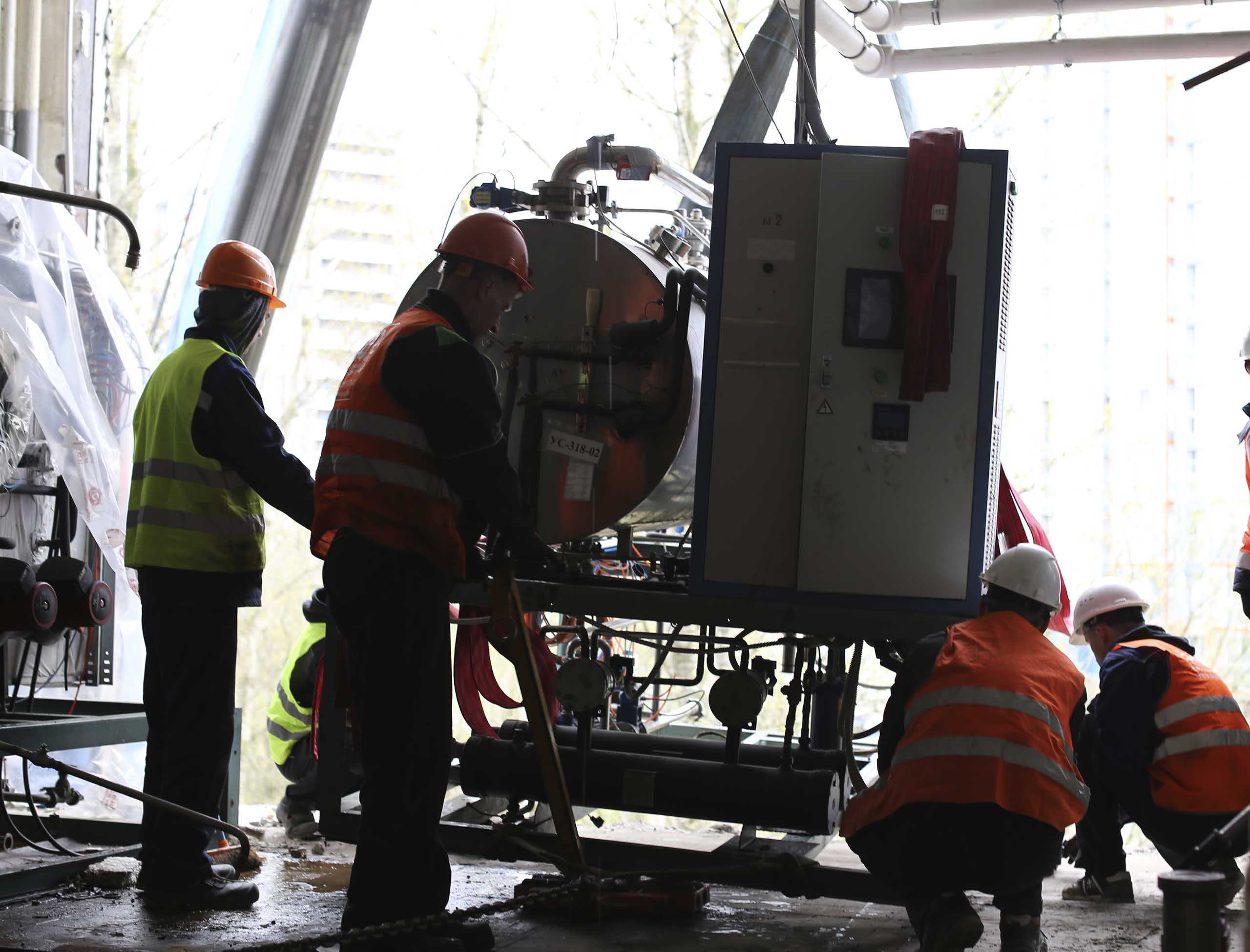 Фото Перевозка двух сублиматоров с демонтажем и установкой на новом предприятии #24