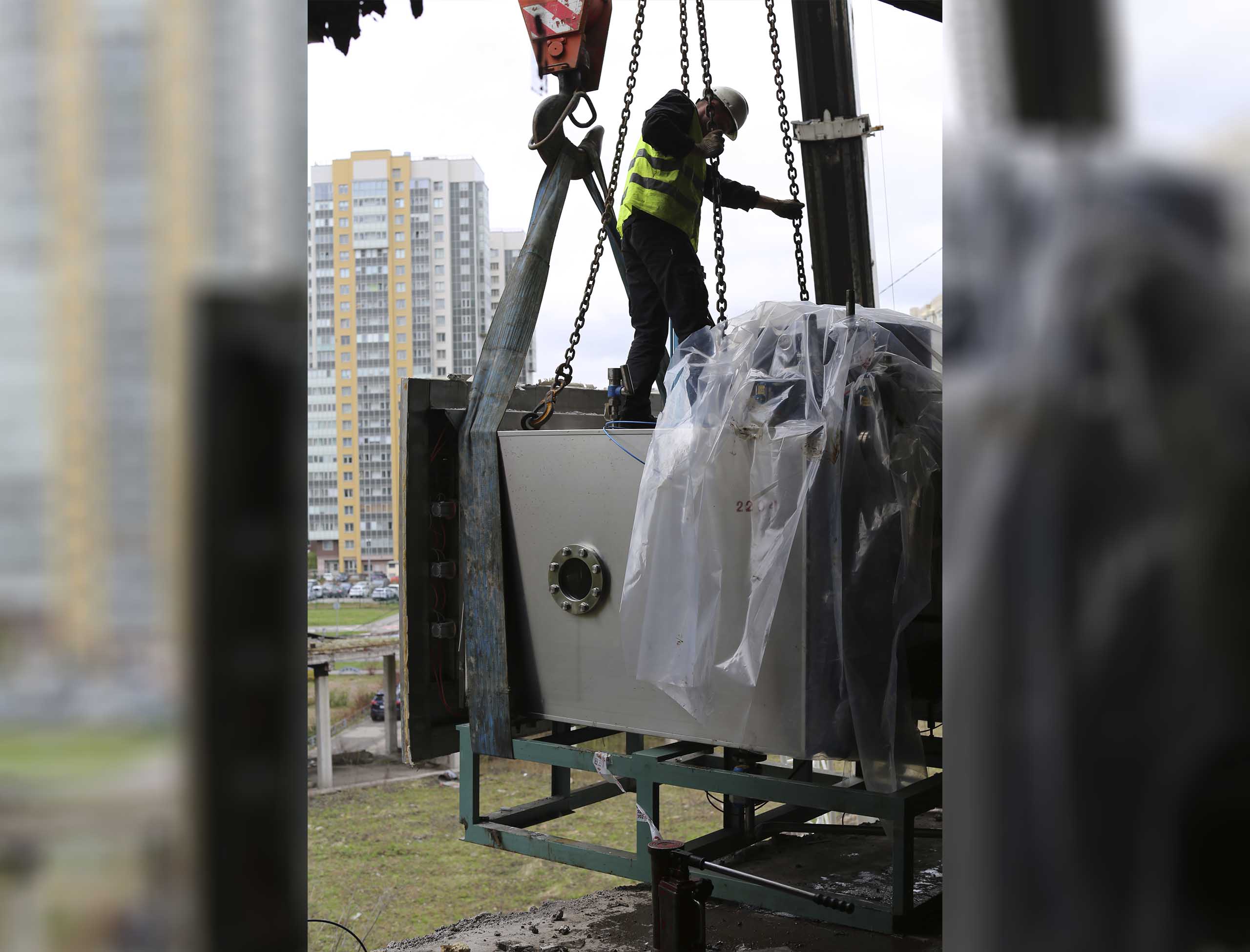 Фото Перевозка двух сублиматоров с демонтажем и установкой на новом предприятии #31