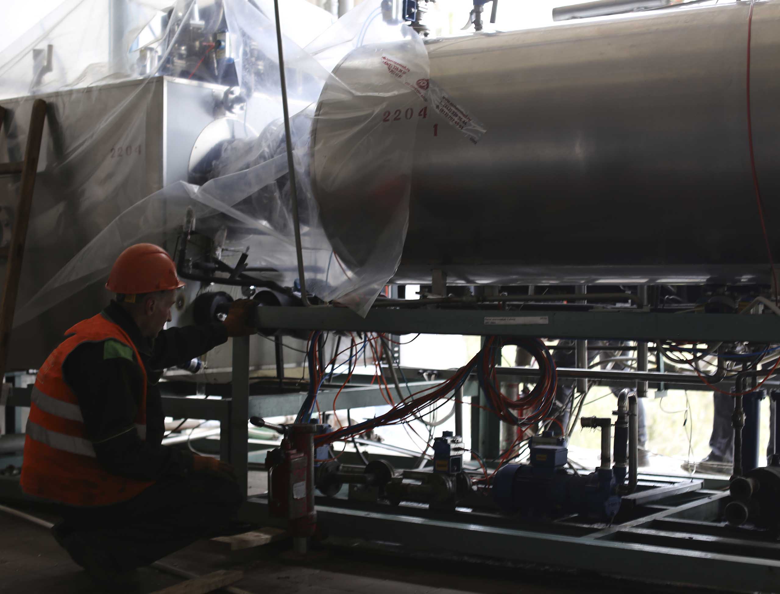 Фото Перевозка двух сублиматоров с демонтажем и установкой на новом предприятии #47