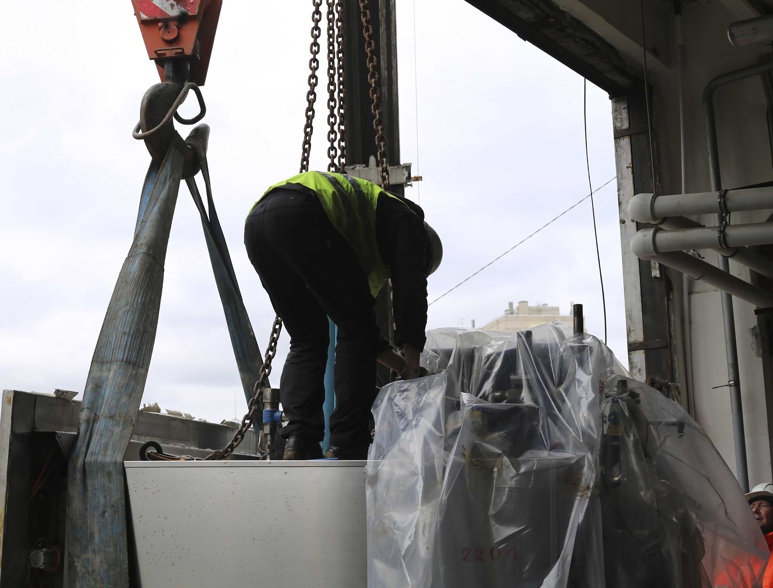 Фото Перевозка двух сублиматоров с демонтажем и установкой на новом предприятии #64