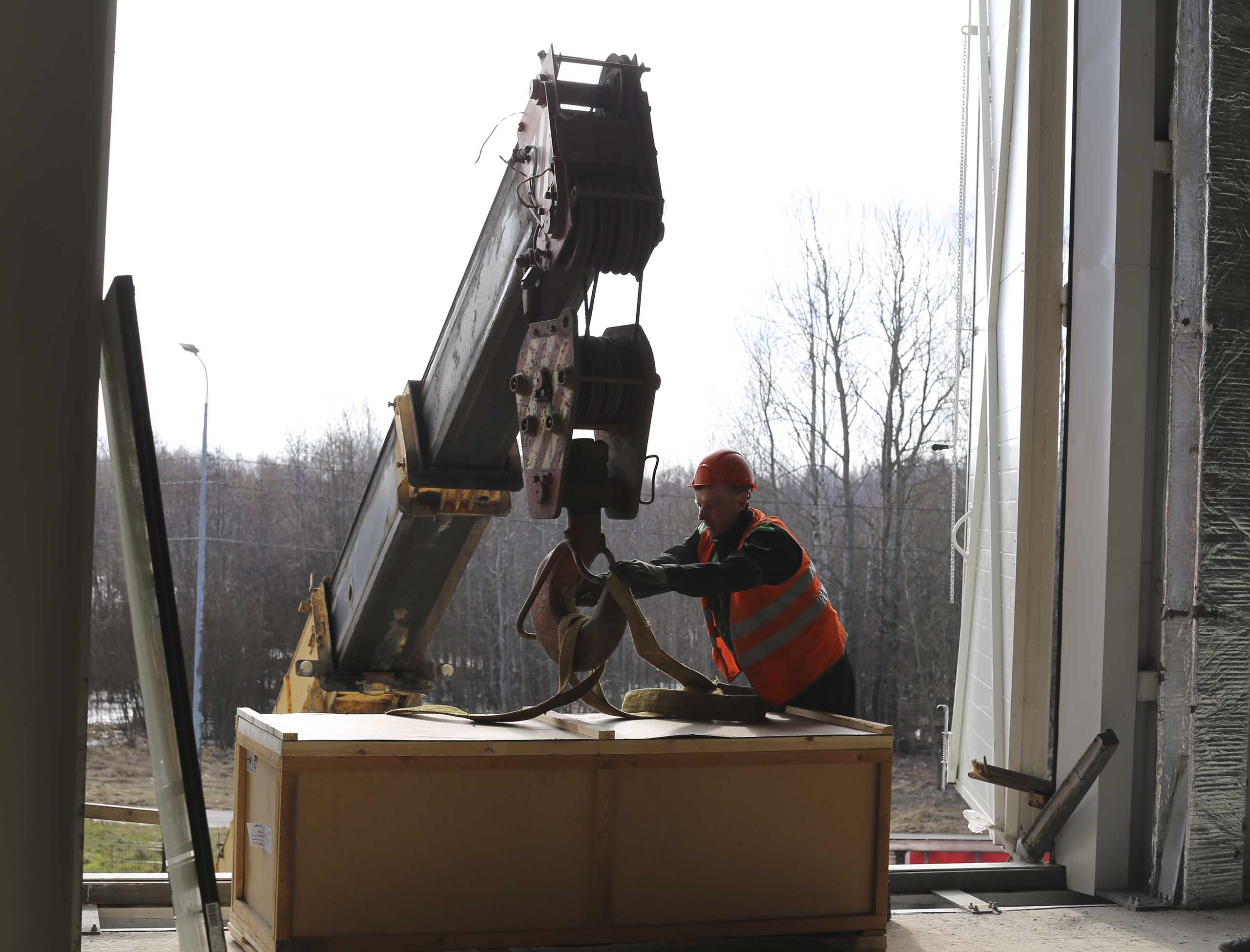 Фото Бригада стропальщиков успешно разгрузила сборные грузы в Пушкине #18