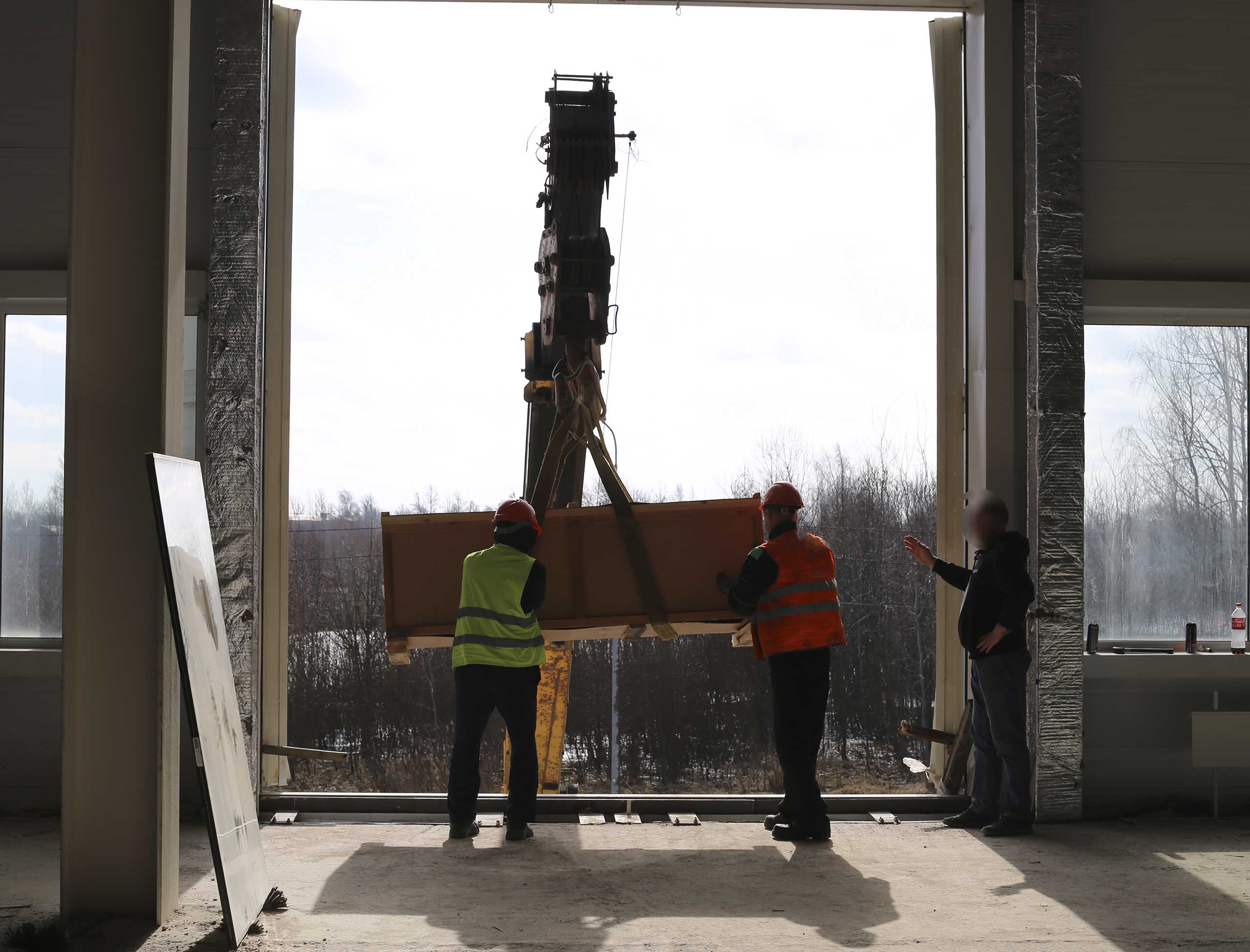 Фото Бригада стропальщиков успешно разгрузила сборные грузы в Пушкине #19