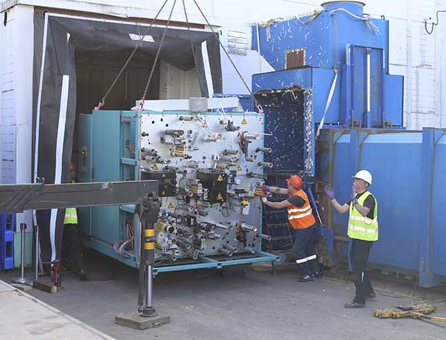 Фото Перевозка оборудования и комплектующих с разборкой и упаковкой #79