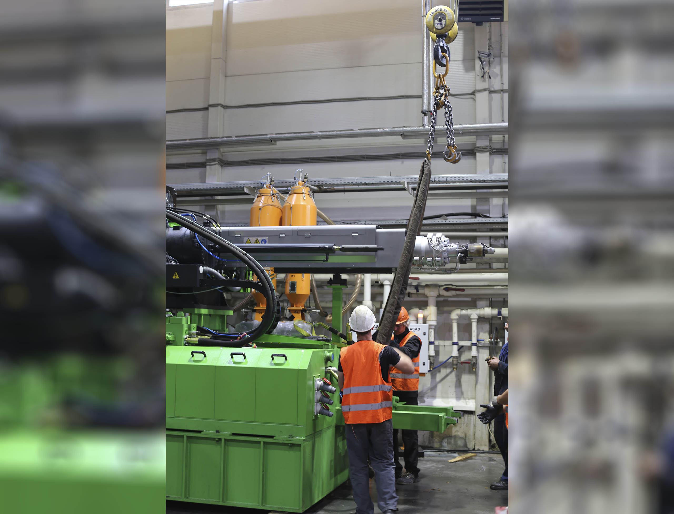 Фото Разгрузка контейнера с новым станком со сборкой и монтажом #17