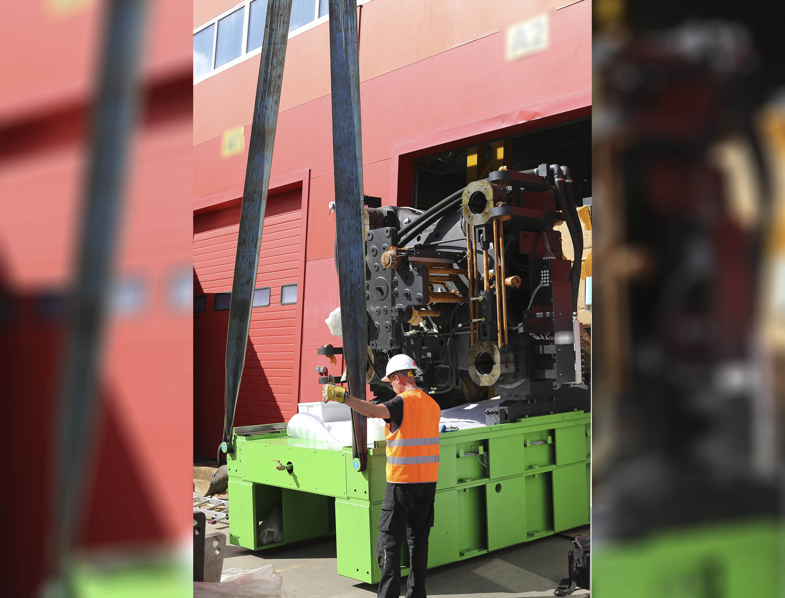 Фото Разгрузка контейнера с новым станком со сборкой и монтажом #21