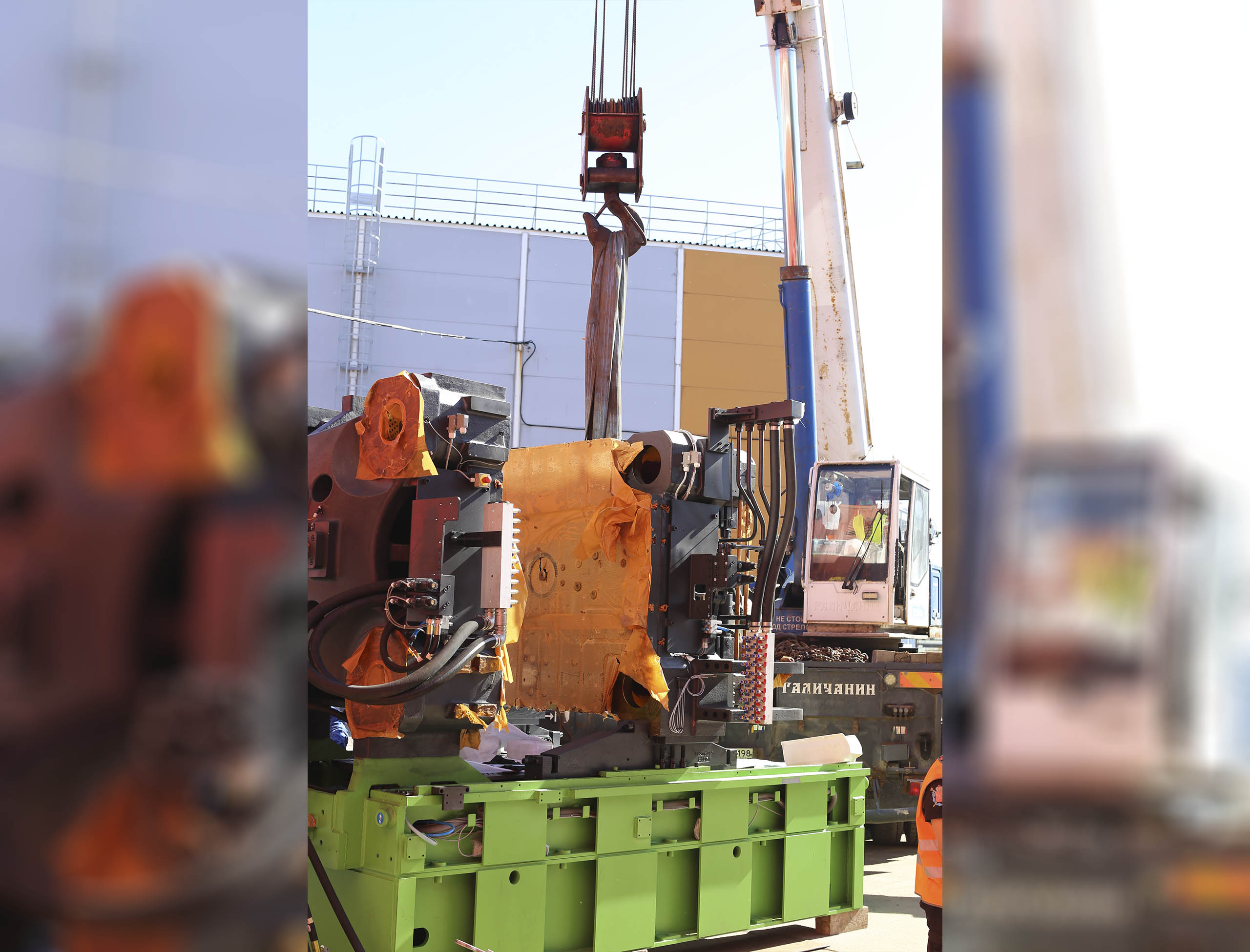 Фото Разгрузка контейнера с новым станком со сборкой и монтажом #29