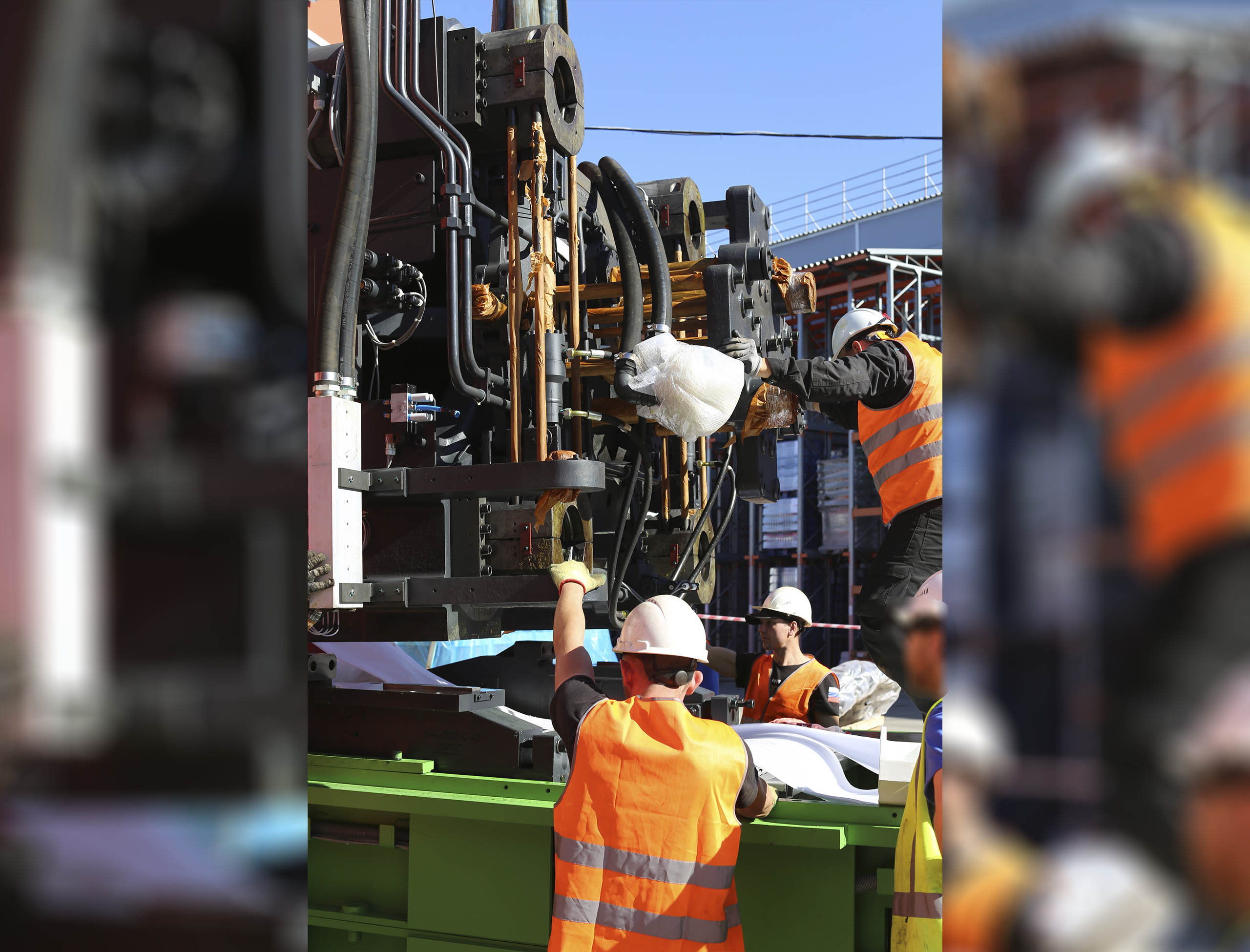 Фото Разгрузка контейнера с новым станком со сборкой и монтажом #33