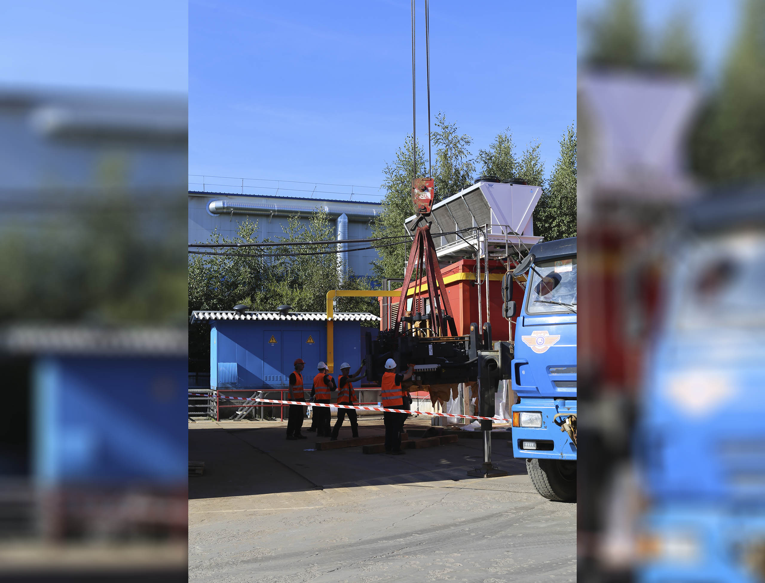 Фото Разгрузка контейнера с новым станком со сборкой и монтажом #39