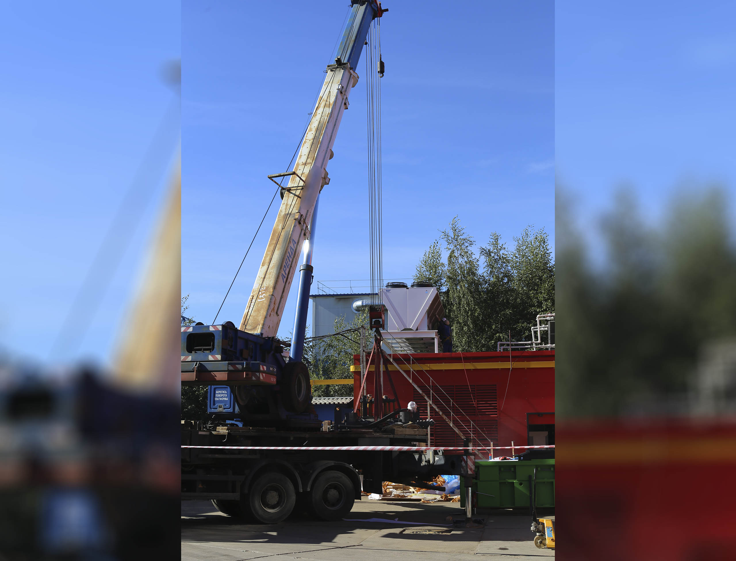 Фото Разгрузка контейнера с новым станком со сборкой и монтажом #41