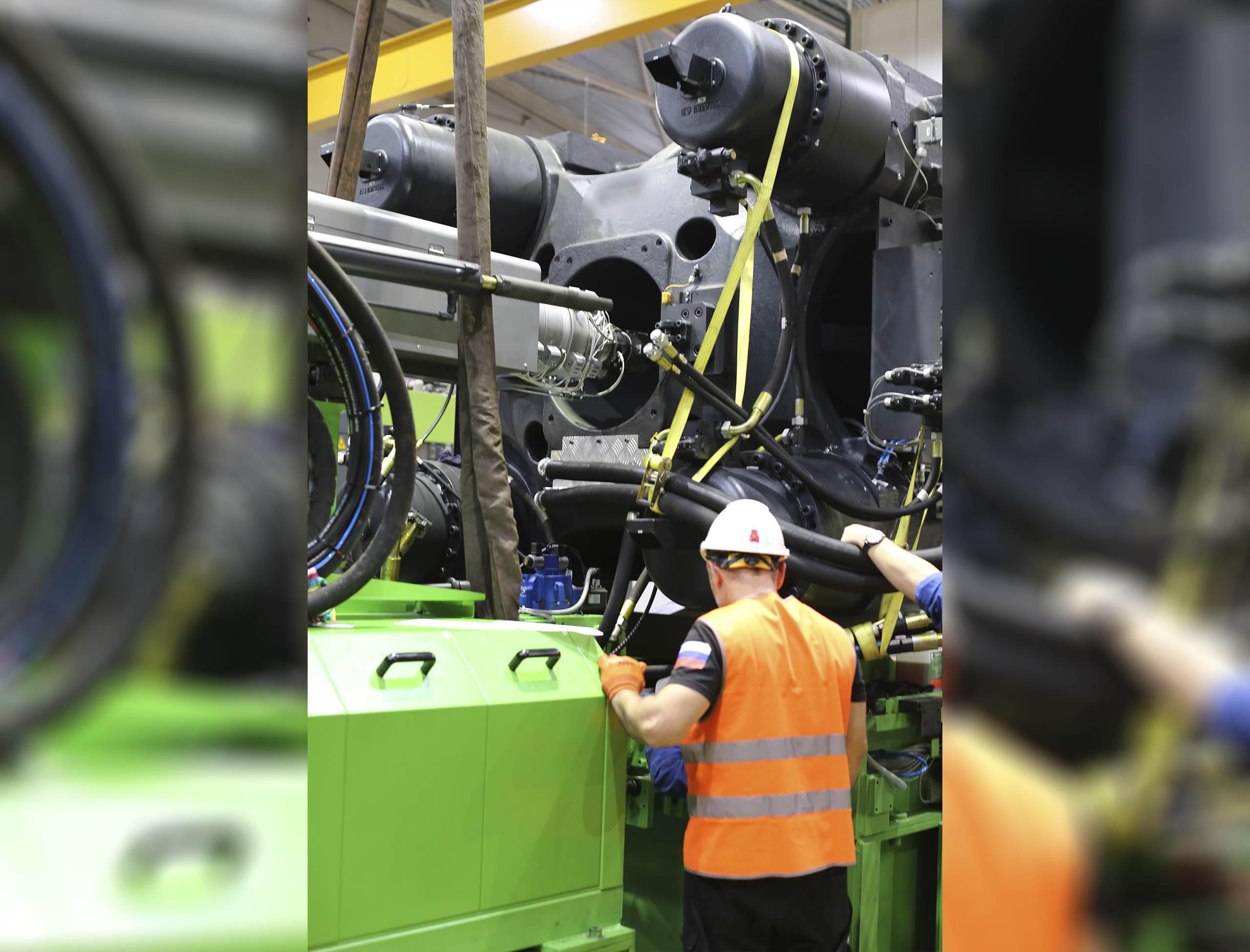 Фото Разгрузка контейнера с новым станком со сборкой и монтажом #44