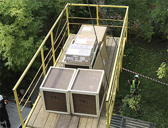 Фото Доставка и разгрузка медицинского оборудования через окно в Пушкине #6