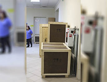 Фото Доставка и разгрузка медицинского оборудования через окно в Пушкине #26