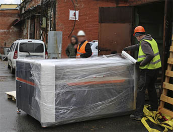 Фото Перевозка оборудования из небольшого цеха в новый с погрузкой, разгрузкой и упаковкой #62