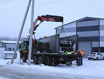Фото Перевозка фурой небольшого цеха со станками и оборудованием #100
