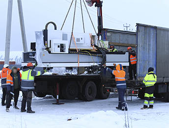 Фото Перевозка фурой небольшого цеха со станками и оборудованием #108