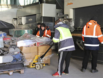 Фото Упаковка тяжелого станка с погрузкой трал и перевозкой в другой город #6