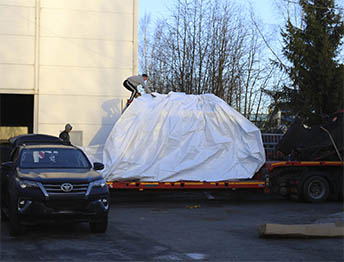 Фото Упаковка тяжелого станка с погрузкой трал и перевозкой в другой город #105