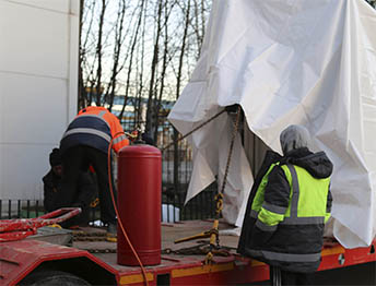 Фото Упаковка тяжелого станка с погрузкой трал и перевозкой в другой город #116
