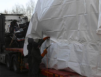 Фото Упаковка тяжелого станка с погрузкой трал и перевозкой в другой город #122