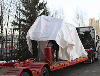 Фото Упаковка тяжелого станка с погрузкой трал и перевозкой в другой город #125