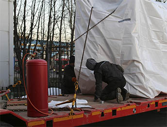 Фото Упаковка тяжелого станка с погрузкой трал и перевозкой в другой город #133