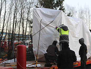 Фото Упаковка тяжелого станка с погрузкой трал и перевозкой в другой город #137