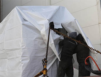 Фото Упаковка тяжелого станка с погрузкой трал и перевозкой в другой город #145