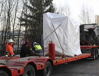 Фото Упаковка тяжелого станка с погрузкой трал и перевозкой в другой город #147