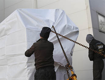 Фото Упаковка тяжелого станка с погрузкой трал и перевозкой в другой город #148