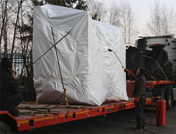 Фото Упаковка тяжелого станка с погрузкой трал и перевозкой в другой город #154