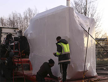 Фото Упаковка тяжелого станка с погрузкой трал и перевозкой в другой город #163