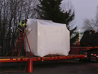 Фото Упаковка тяжелого станка с погрузкой трал и перевозкой в другой город #1