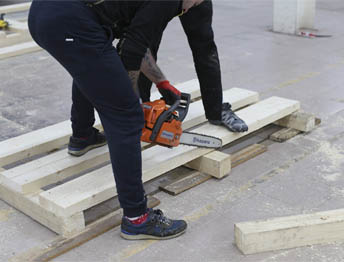 Фото Упаковка оборудования в термоусадочную пленку и изготовление жесткой глухой обрешетки #25