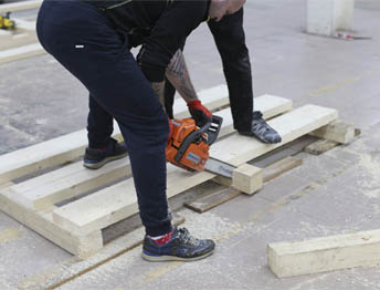 Фото Упаковка оборудования в термоусадочную пленку и изготовление жесткой глухой обрешетки #26