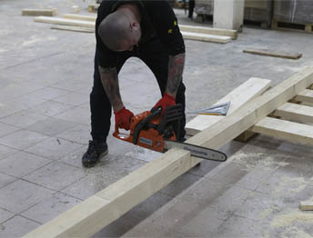 Фото Упаковка оборудования в термоусадочную пленку и изготовление жесткой глухой обрешетки #30