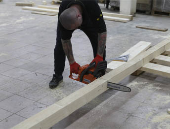 Фото Упаковка оборудования в термоусадочную пленку и изготовление жесткой глухой обрешетки #31