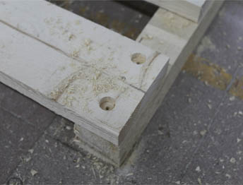 Фото Упаковка оборудования в термоусадочную пленку и изготовление жесткой глухой обрешетки #44