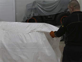 Фото Упаковка оборудования в термоусадочную пленку и изготовление жесткой глухой обрешетки #70