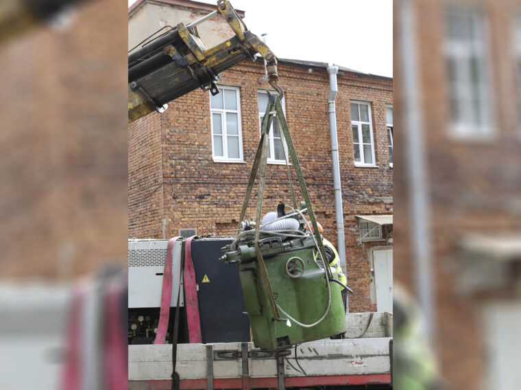 Переезд крупного цеха с демонтажом и монтажом оборудования на новом месте — фотография 152